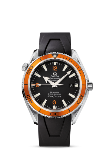 Omega Seamaster Planet Ocean 600M Co-Axial 42 Stainless Steel / Orange / Rubber